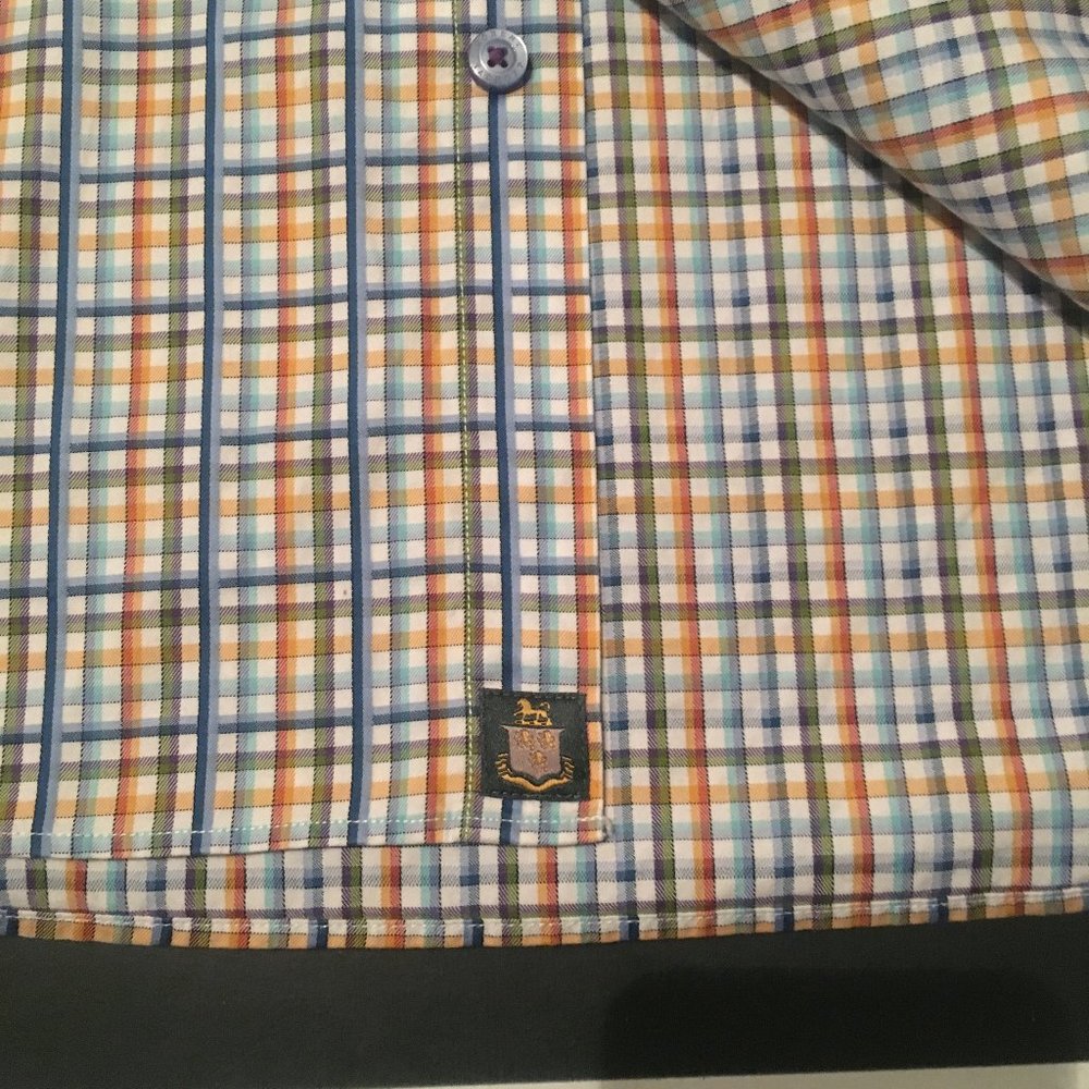 Robert Talbott Checks Medium Multicolor Long Slee… - image 4